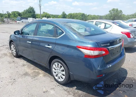 2014 Nissan Sentra Sv из США, поврежденный, VIN 3N1AB7AP4EL610404